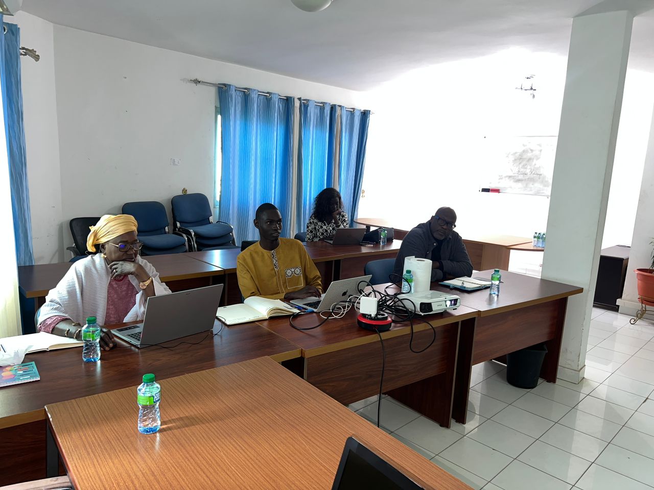 Formation sur la gestion du site web de la Fondation pathfinder